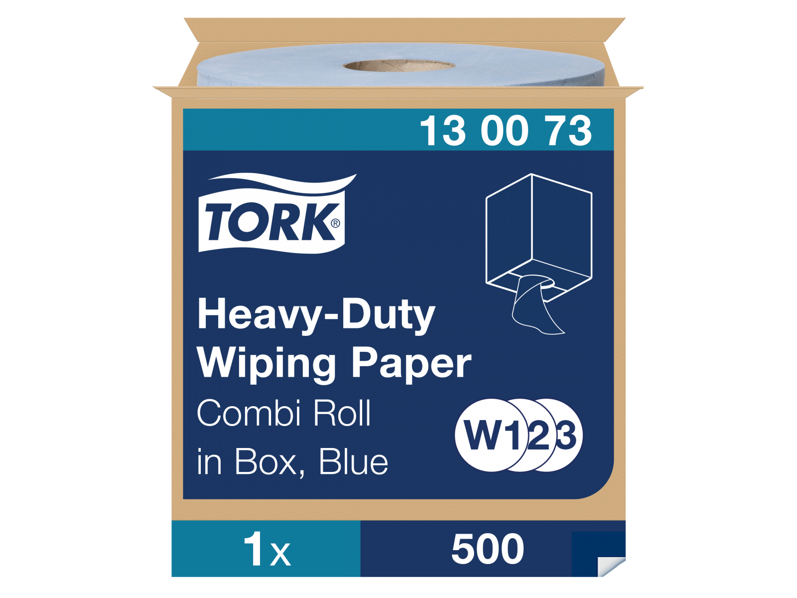 Czyściwo x1 Tork 130073 QD Blue Premium 2W 170mb